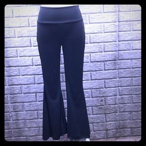 Black Bellbottom Leggings